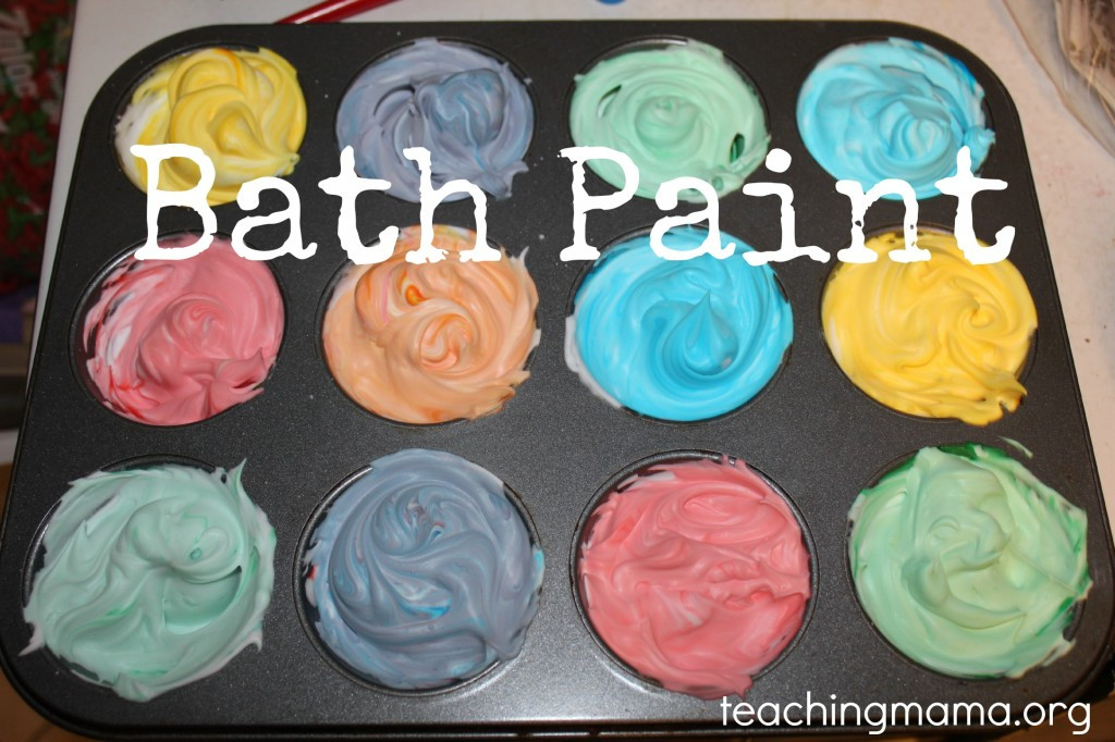 Best ideas about DIY Bath Paint
. Save or Pin DIY Bath Paint Teaching Mama Now.