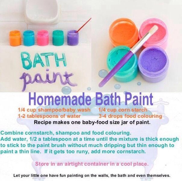 Best ideas about DIY Bath Paints
. Save or Pin Homemade Kid Friendly Bath Paints Now.