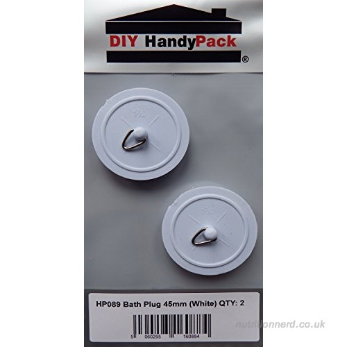 Best ideas about DIY Bath Plug
. Save or Pin DIY HandyPack Bath Plug 45mm White Pack 2 DIY & Tools Now.