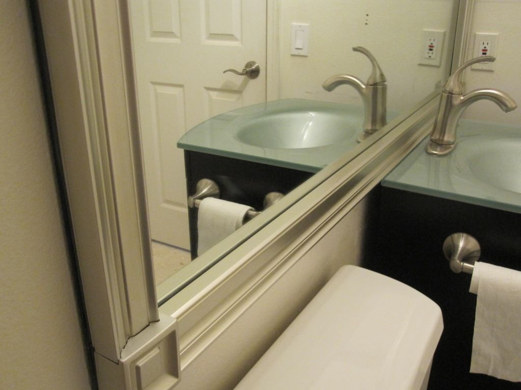 Best ideas about DIY Bath Renovation
. Save or Pin DIY mirror molding for bath renovation is easy with a Now.