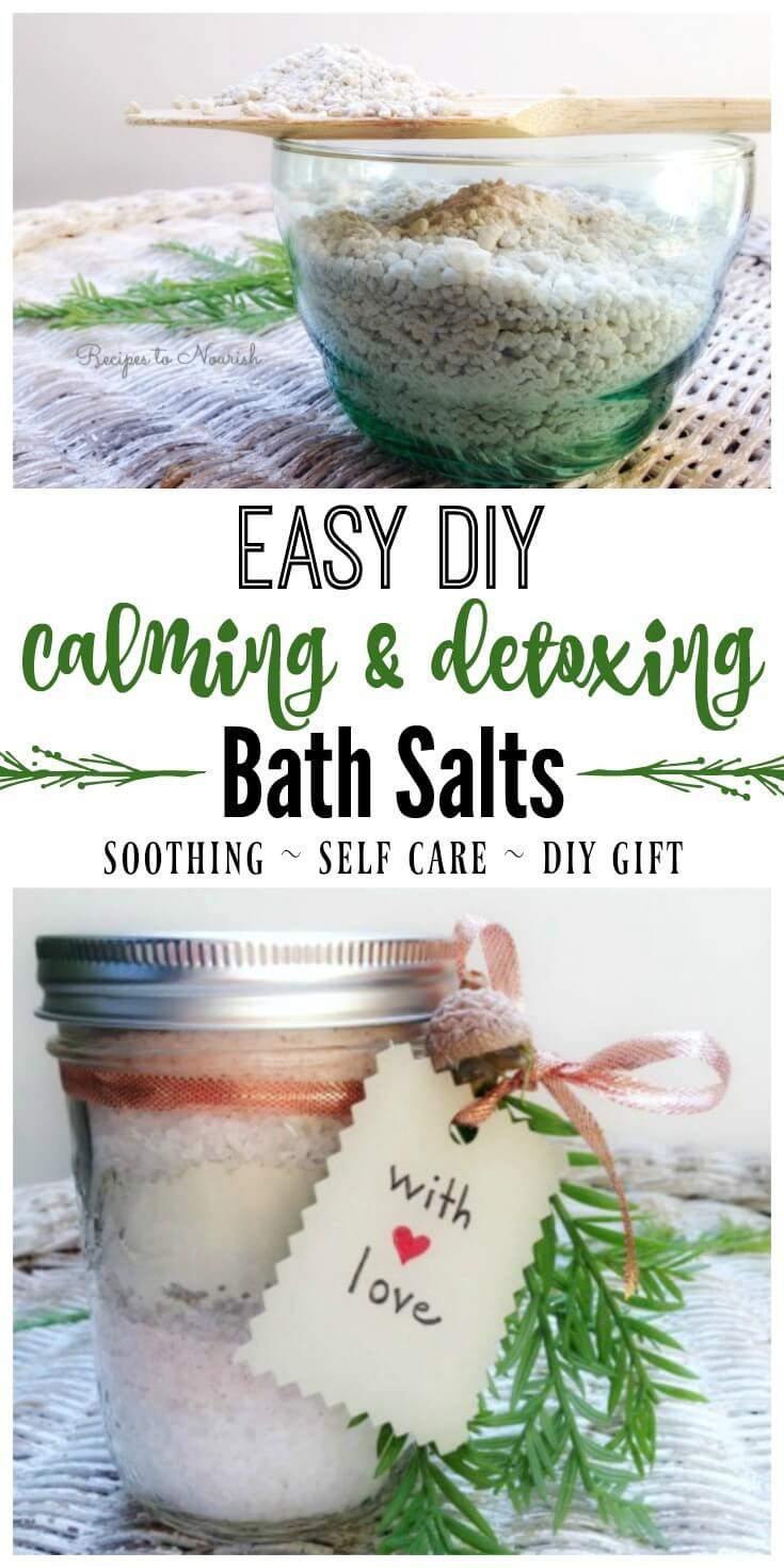Best ideas about DIY Bath Salts
. Save or Pin DIY Calming Detoxing Bath Salts Now.