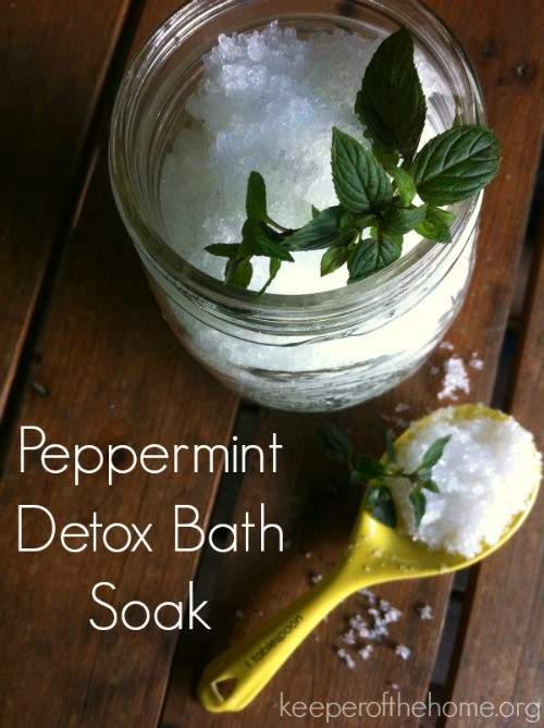 Best ideas about DIY Bath Soaks
. Save or Pin Homemade Peppermint Detox Bath Soak – Richly Rooted Now.