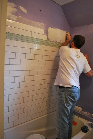 Best ideas about DIY Bath Tile
. Save or Pin project bathroom tiling the sweetest digs Now.