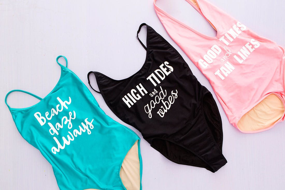 Best ideas about DIY Bathing Suits
. Save or Pin Use This Magical Material to Customize Your ’90s Swimsuit Now.