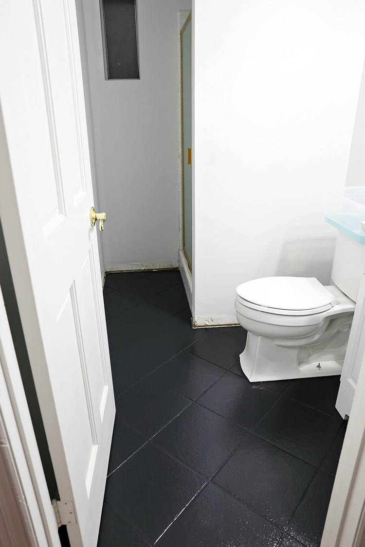 Best ideas about DIY Bathroom Floor
. Save or Pin DIY Painted Stencil Bathroom Floor The Home Depot Blog Now.