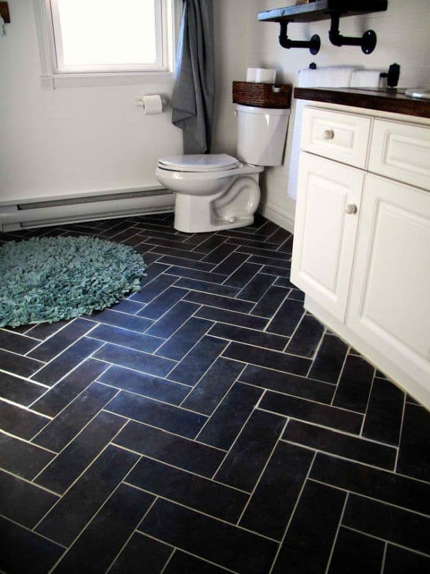 Best ideas about DIY Bathroom Floor
. Save or Pin DIY Bathroom Tile Ideas DIY Projects Now.
