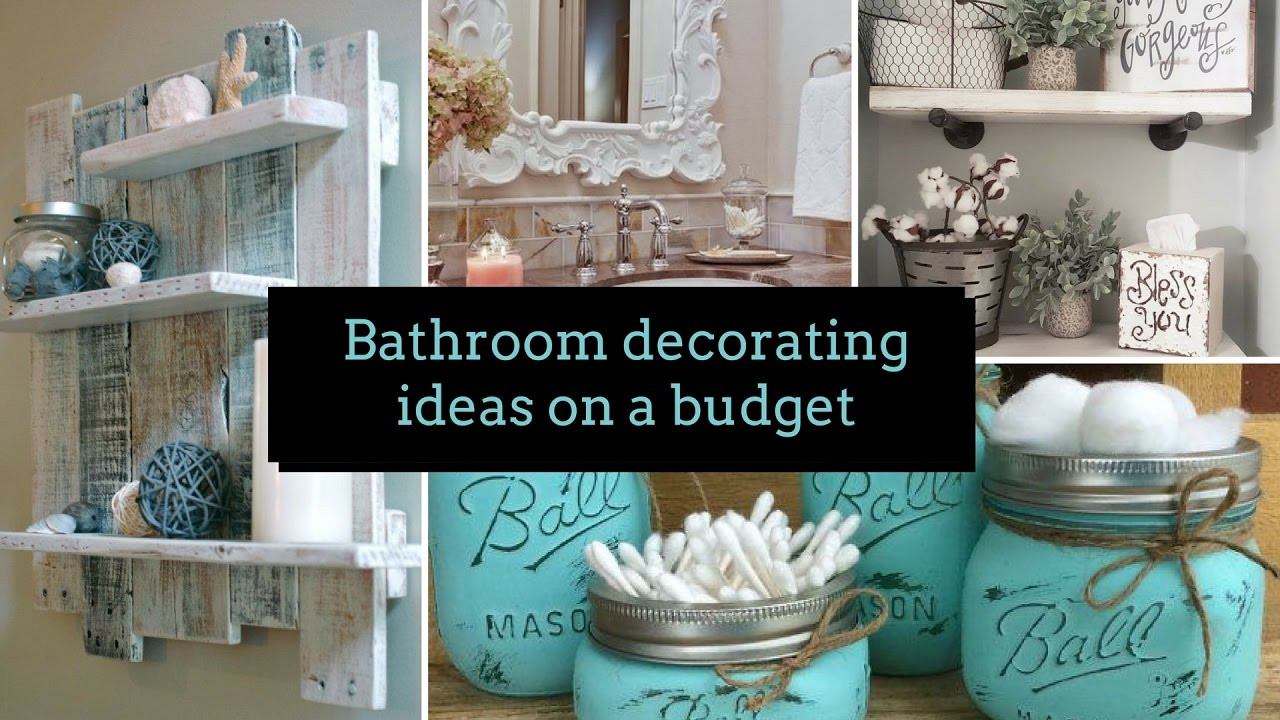 Best ideas about DIY Bathroom Ideas On A Budget
. Save or Pin DIY Bathroom decorating ideas on a bud 🛀 Home decor Now.