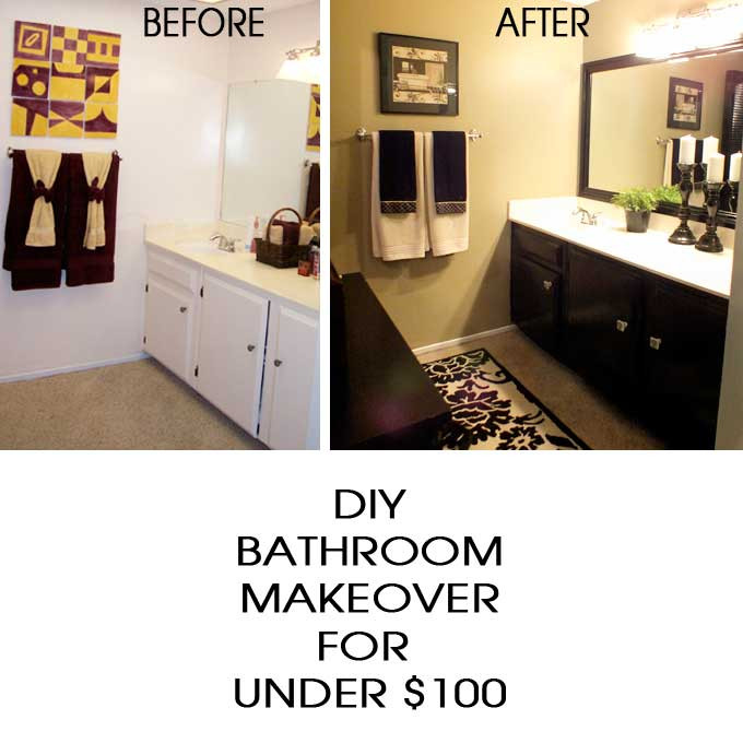 Best ideas about DIY Bathroom Makeover
. Save or Pin DIY Bathroom Makeover Two Sisters Now.