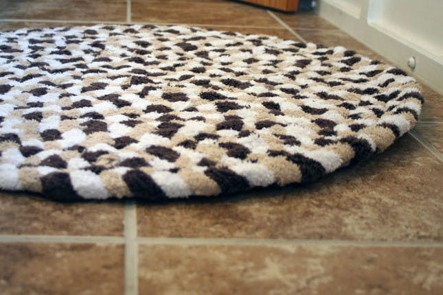 Best ideas about DIY Bathroom Mat
. Save or Pin 20 DIY Rugs to Brighten Up Your Space Now.
