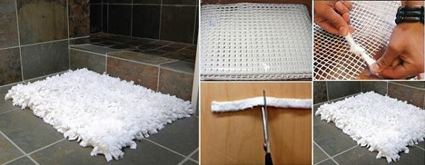 Best ideas about DIY Bathroom Mat
. Save or Pin Homemade Bath Rug DIY AllDayChic Now.