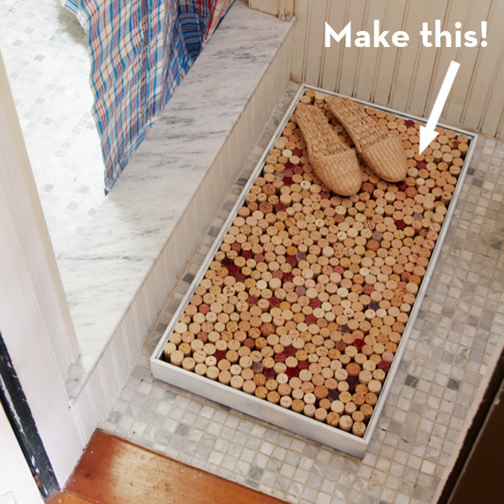 Best ideas about DIY Bathroom Mat
. Save or Pin Make It A Super Easy DIY Wine Cork Bath Mat Curbly Now.