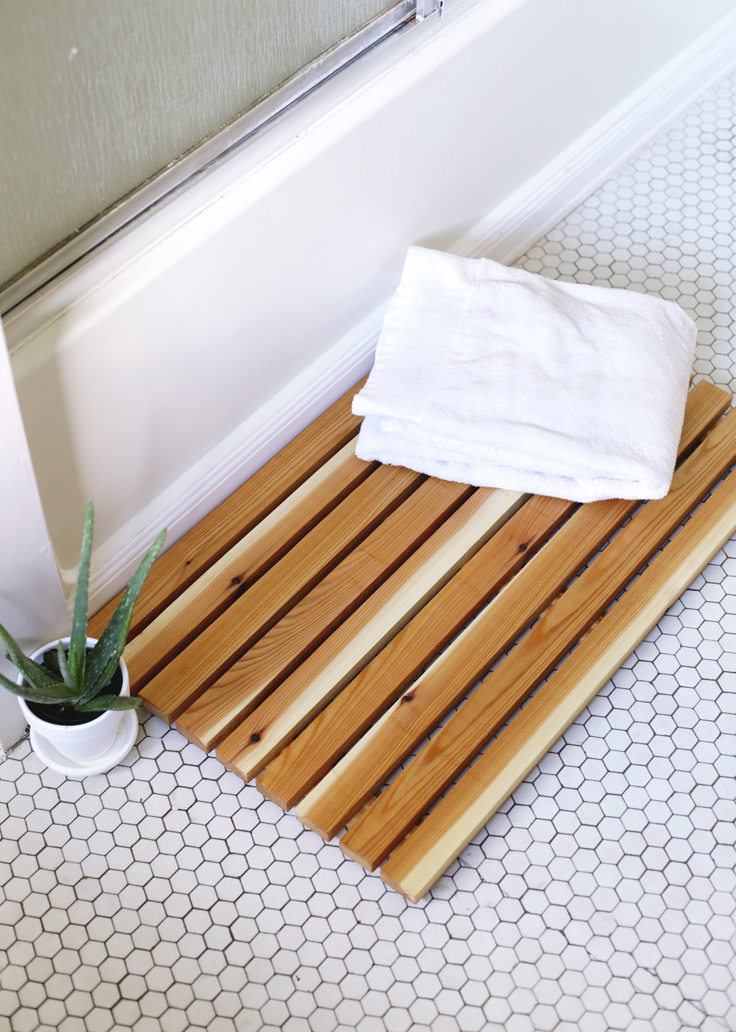 Best ideas about DIY Bathroom Mat
. Save or Pin DIY Cedar Bath Mat The Merrythought Now.