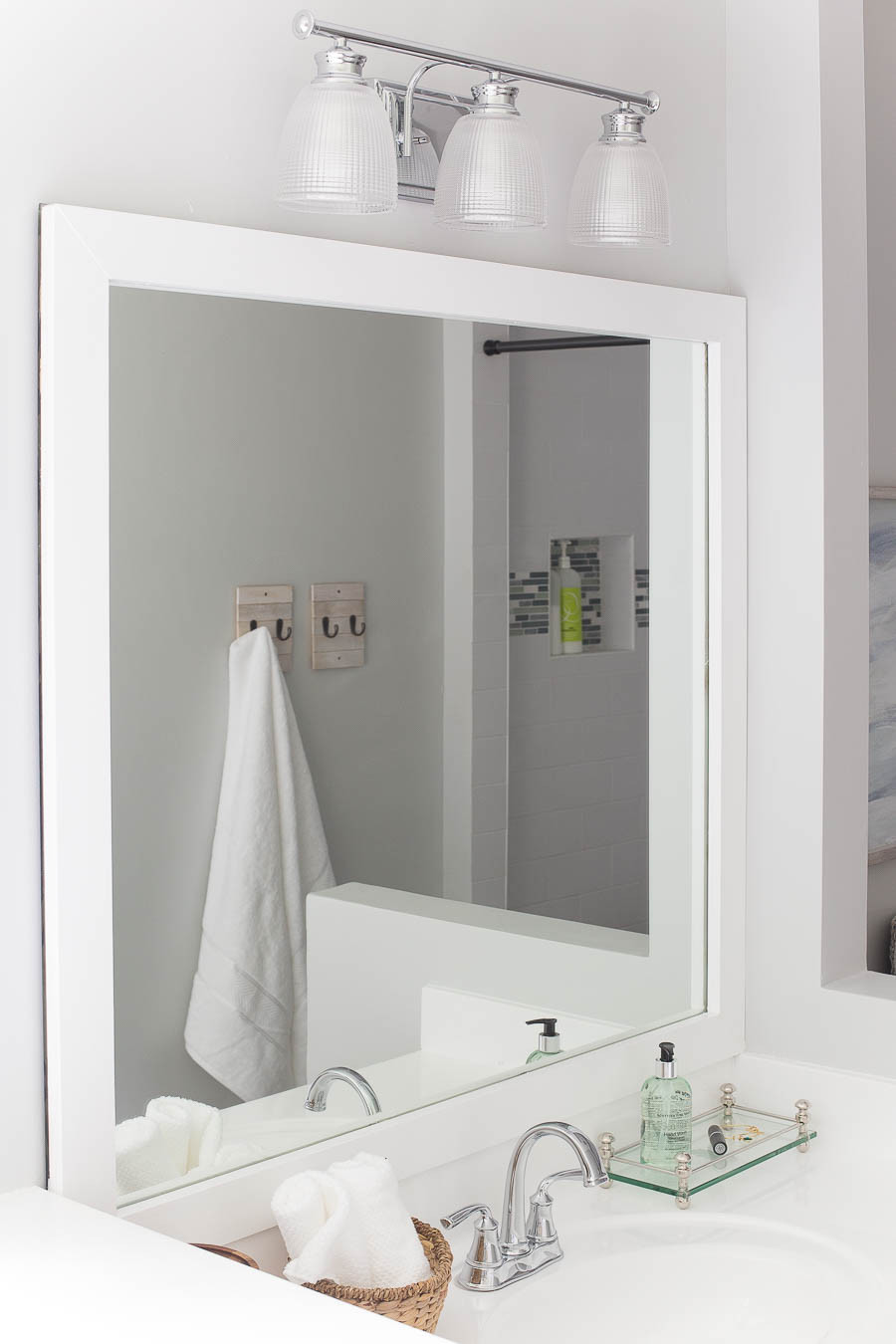 Best ideas about DIY Bathroom Mirror
. Save or Pin How to Frame a Bathroom Mirror Easy DIY project Now.