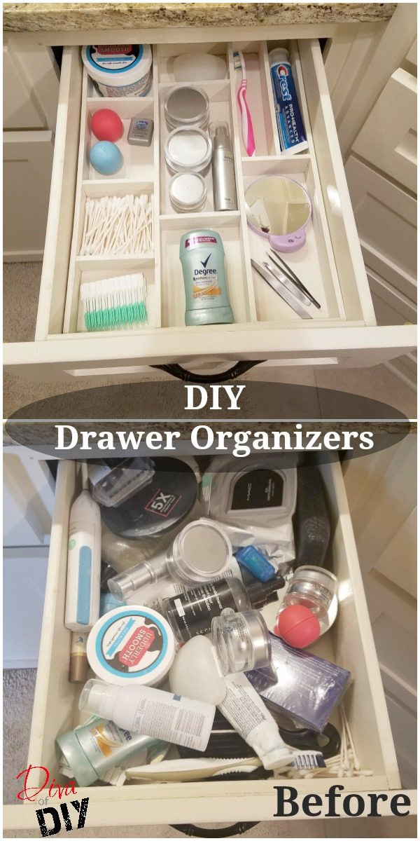 Best ideas about DIY Bathroom Organizer
. Save or Pin Get Organized with this Wooden DIY Drawer Organizer Now.