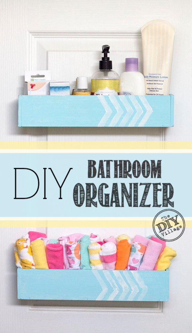 Best ideas about DIY Bathroom Organizer
. Save or Pin DIY Bathroom Organizer The DIY Village Now.