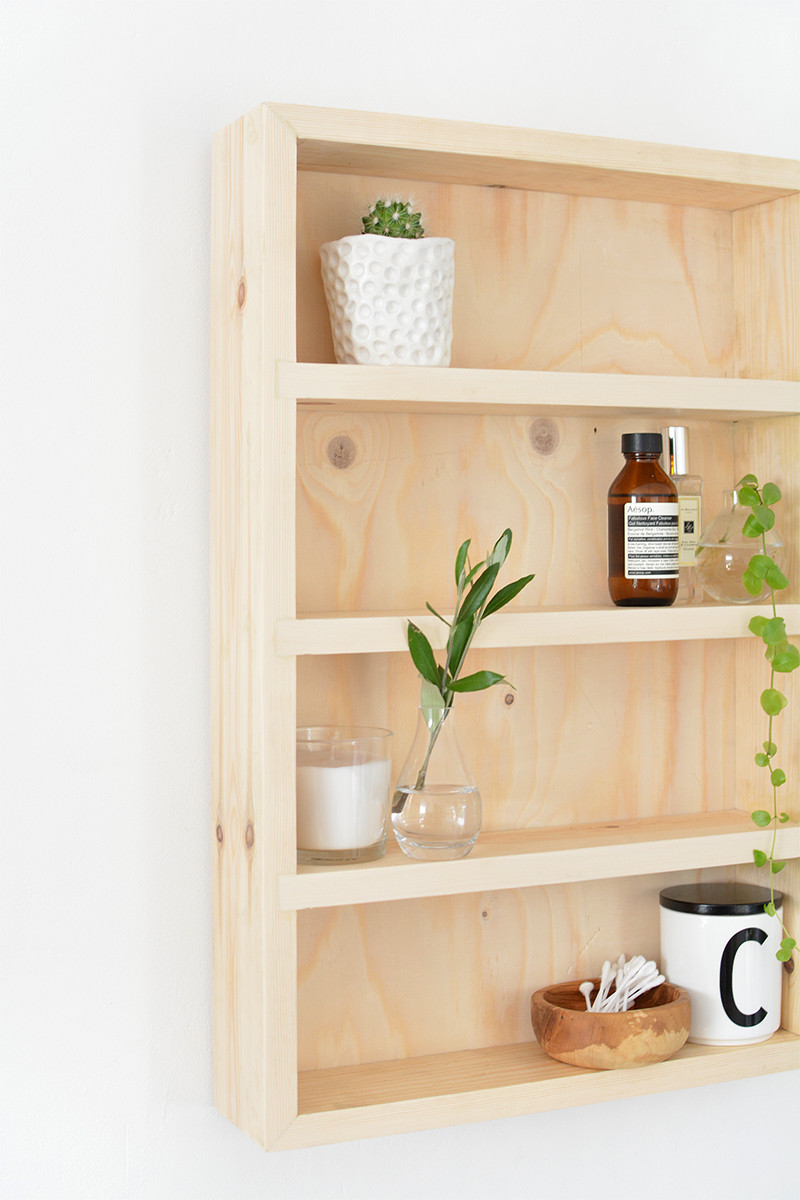 Best ideas about DIY Bathroom Shelf
. Save or Pin DIY bathroom storage shelf Now.