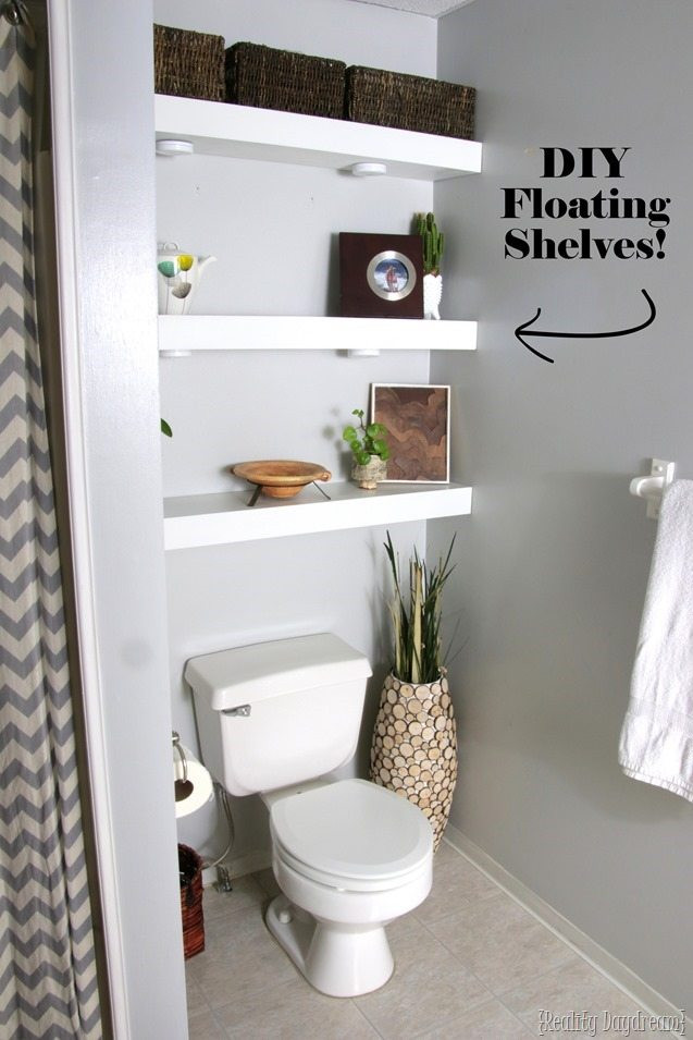 Best ideas about DIY Bathroom Shelves Over Toilet
. Save or Pin How to Build DIY Floating Shelves Now.