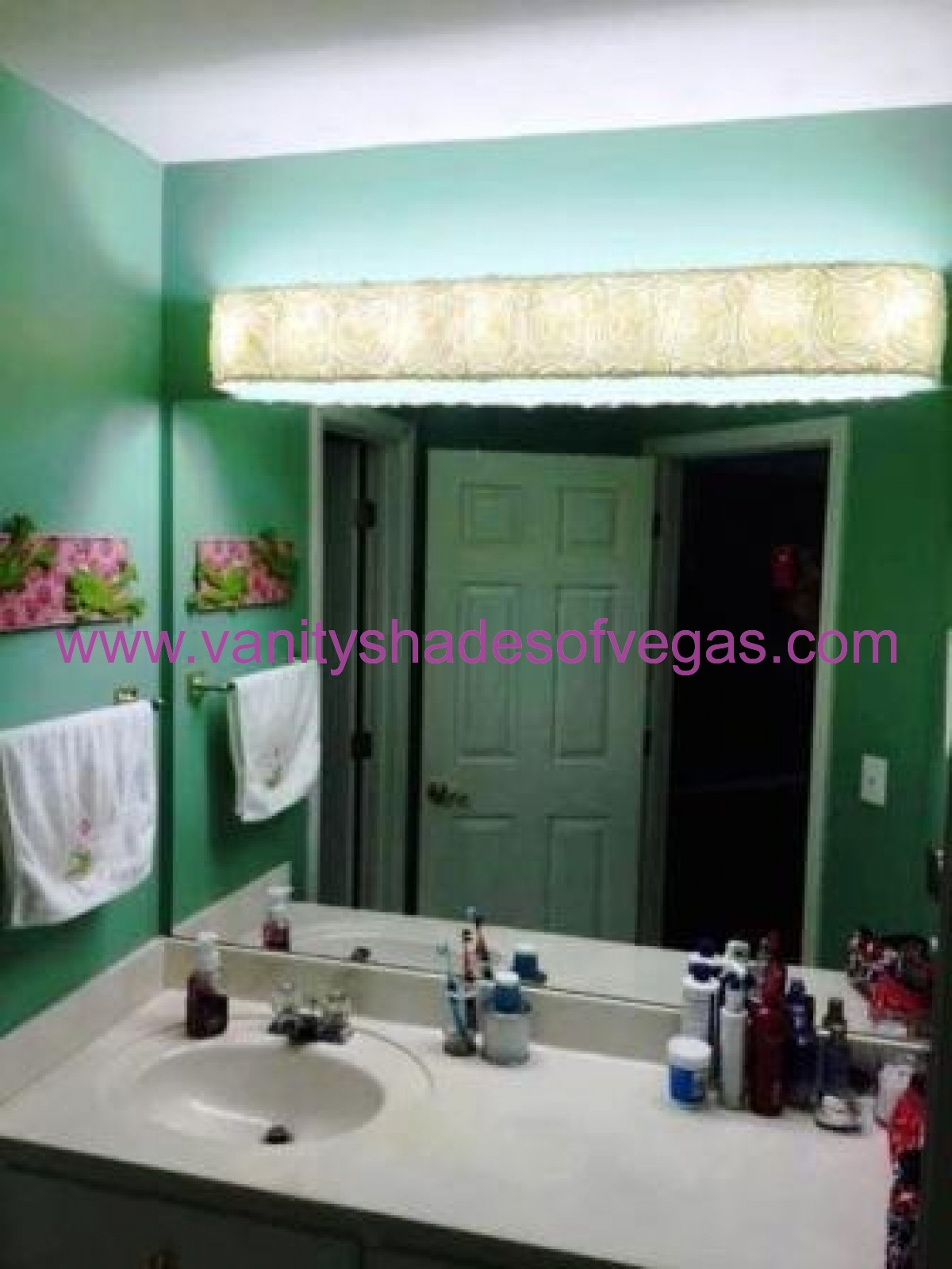 Best ideas about DIY Bathroom Vanity Light Cover
. Save or Pin Portfolio of Vanity Shades Vanity Shades of Vegas Now.
