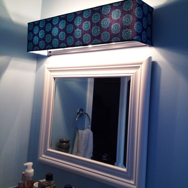 Best ideas about DIY Bathroom Vanity Light Cover
. Save or Pin Shade for Hollywood light fixtures on Etsy Now.