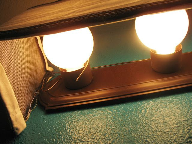 Best ideas about DIY Bathroom Vanity Light Cover
. Save or Pin vanity light cover diy could use a premade adjustable Now.