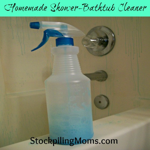 Best ideas about DIY Bathtub Cleaner
. Save or Pin Homemade Shower Bathtub Cleaner Now.