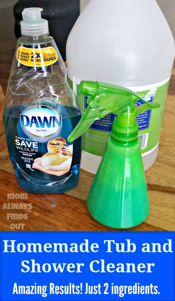 Best ideas about DIY Bathtub Cleaner
. Save or Pin DIY Shower and Tub Cleaner Amazing Results 2 ingre nts Now.