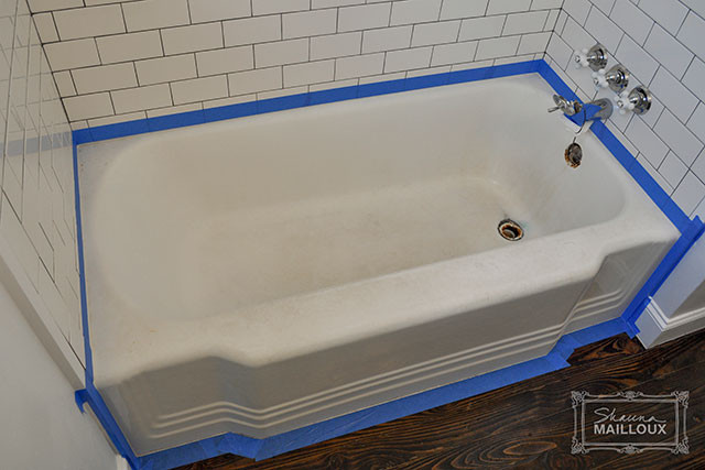 Best ideas about DIY Bathtub Paint
. Save or Pin How To Paint Your Bathtub Now.