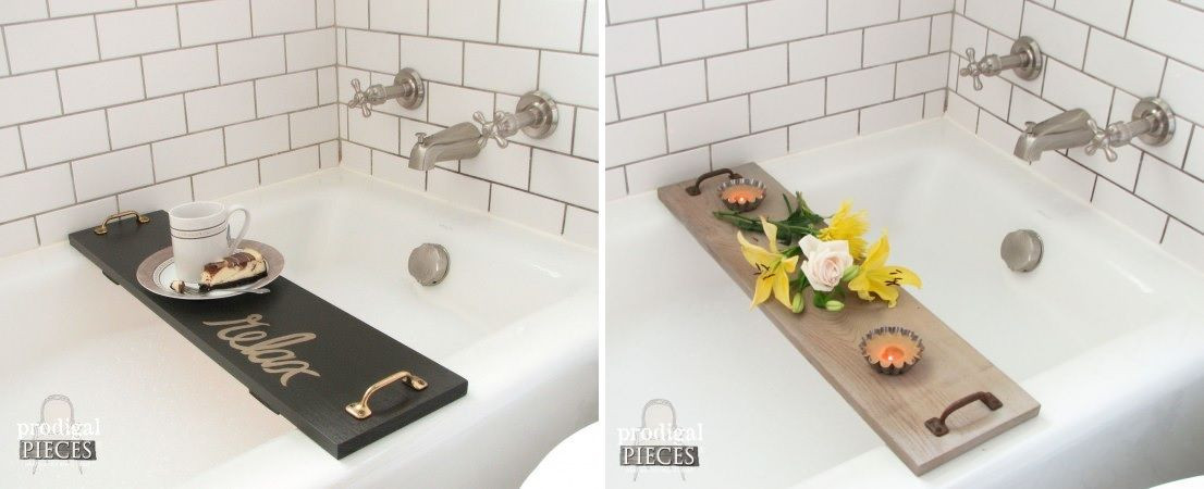 Best ideas about DIY Bathtub Tray
. Save or Pin DIY Bathtub Tray Designs Fun To Make and Great To Use Now.