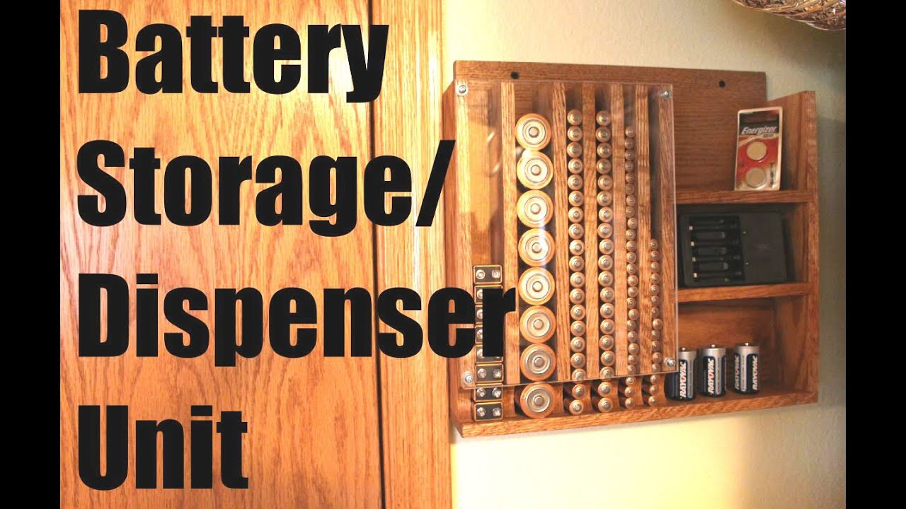 Best ideas about DIY Battery Organizer
. Save or Pin Battery Storage Dispenser Get organized Now.