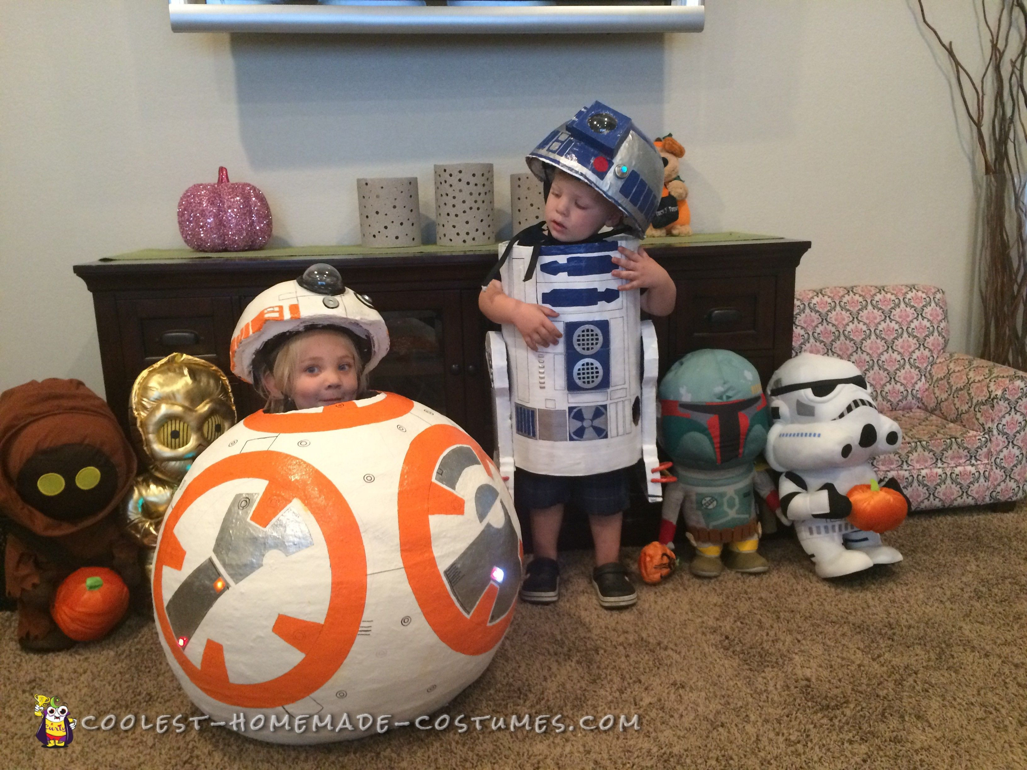 Best ideas about DIY Bb8 Costume
. Save or Pin R2D2 and BB8 Costume Ideas Coolest DIY Droids Now.