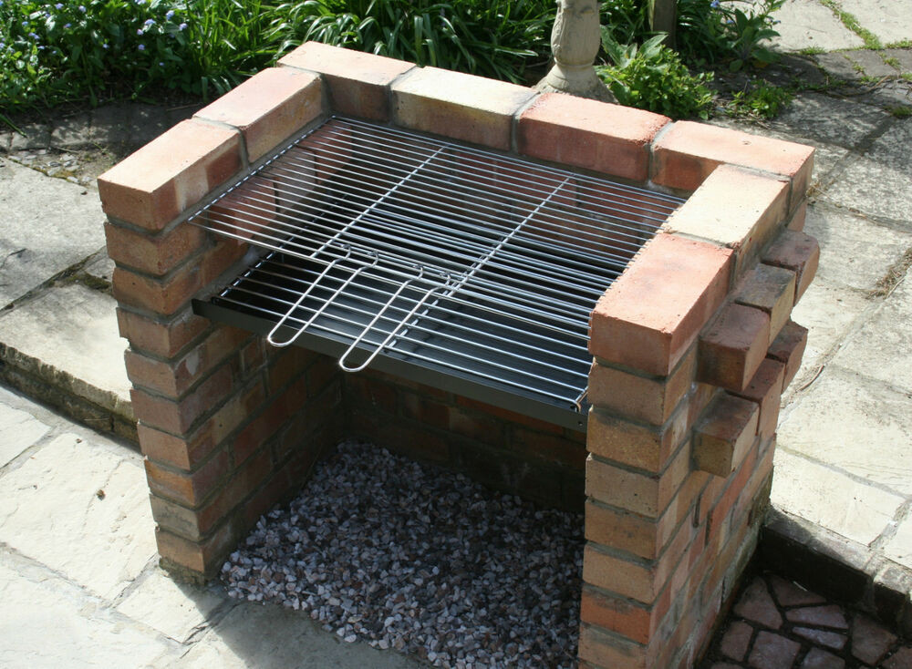 Best ideas about DIY Bbq Pits
. Save or Pin DIY BRICK CHARCOAL BBQ BARBECUE THICK GRATE & STAINLESS Now.