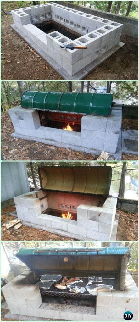 Best ideas about DIY Bbq Pits
. Save or Pin DIY Backyard BBQ Grill Projects Instructions Now.