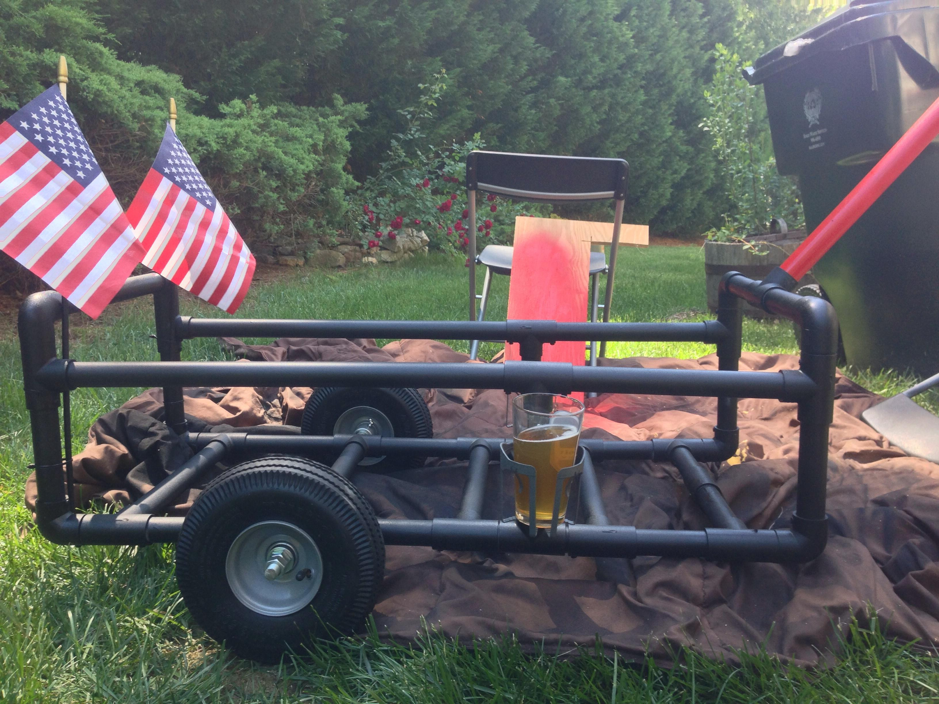 Best ideas about DIY Beach Cart
. Save or Pin DIY Cheap Beach Tailgate Fishing Cart DIY Now.