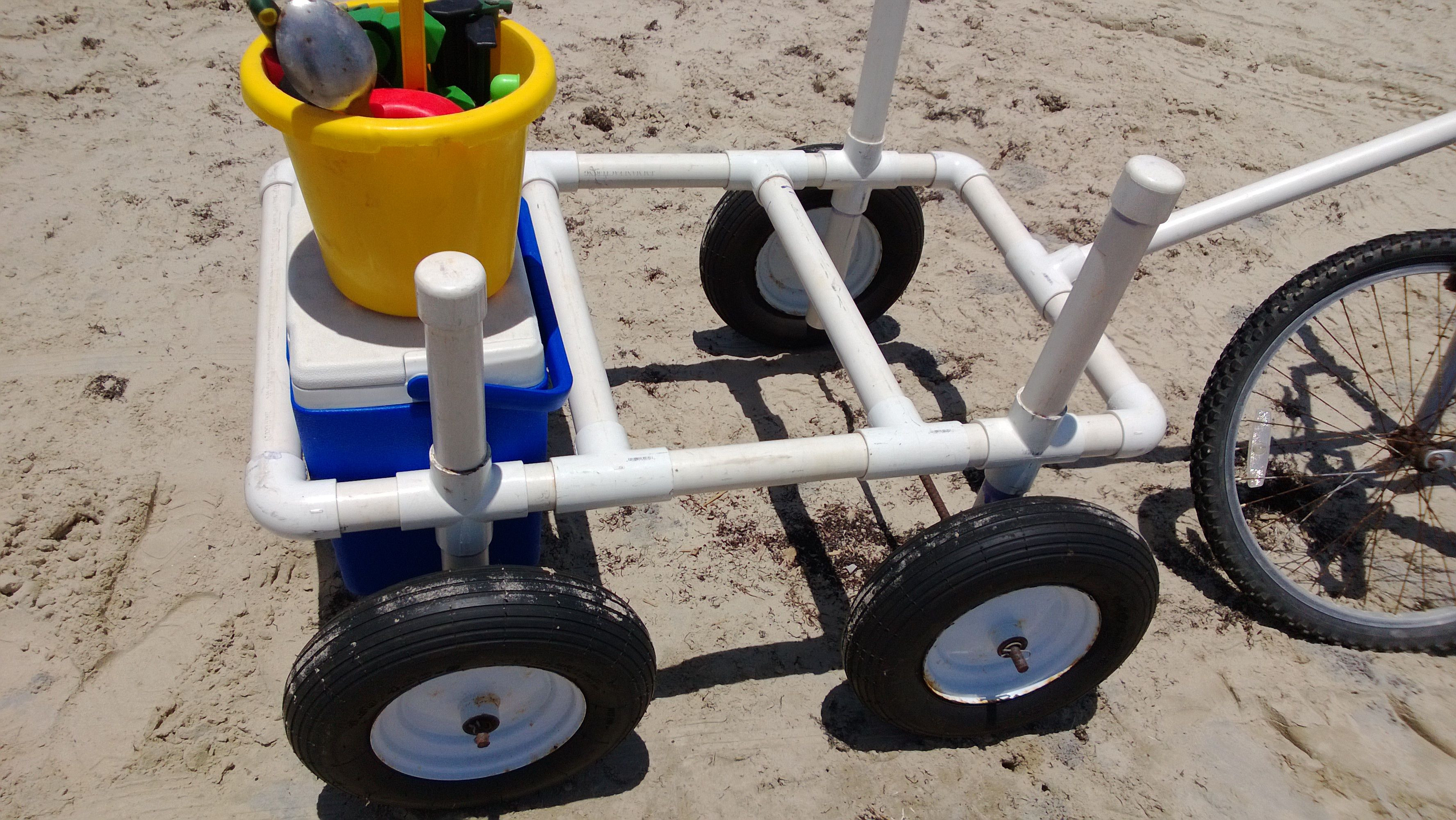 Best ideas about DIY Beach Carts
. Save or Pin DIY beach cart It s lite weight won t rust and can Now.