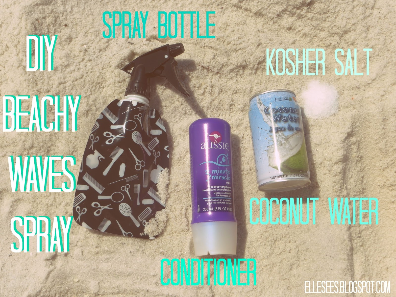 Best ideas about DIY Beach Hair Spray
. Save or Pin Elle Sees Beauty Blogger in Atlanta Beach Week DIY Now.