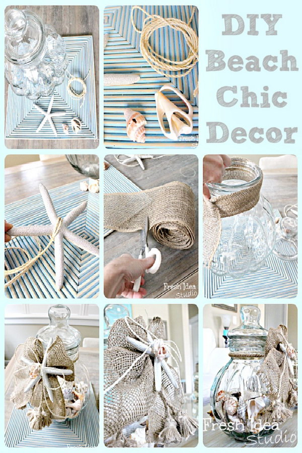 Best ideas about DIY Beach Room Decor
. Save or Pin DIY Beach Inspired Holiday Decoration Ideas Hative Now.
