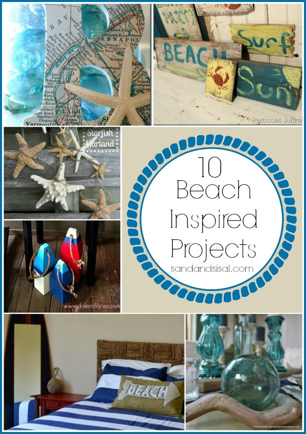 Best ideas about DIY Beach Room Decor
. Save or Pin 10 Beach Inspired Projects Sand and Sisal Now.