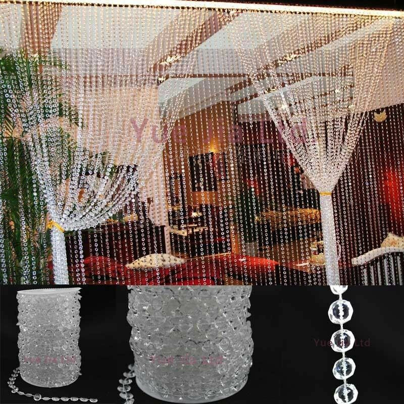 Best ideas about DIY Beaded Curtains
. Save or Pin 30 meters Garland Diamond Strand Acrylic Crystal Bead Now.