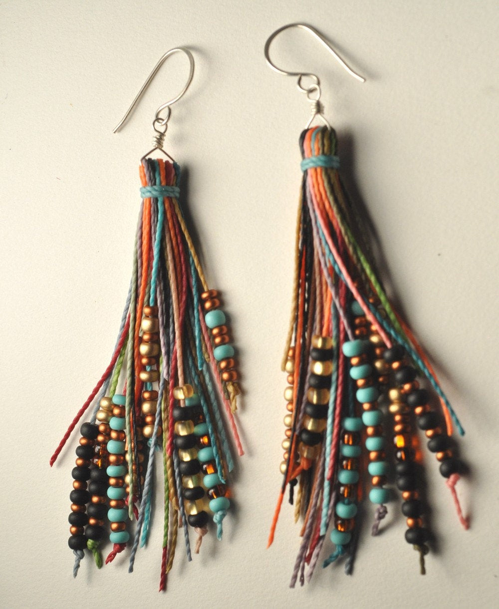 Best ideas about DIY Beaded Earrings
. Save or Pin Beaded Tassel Earrings Now.