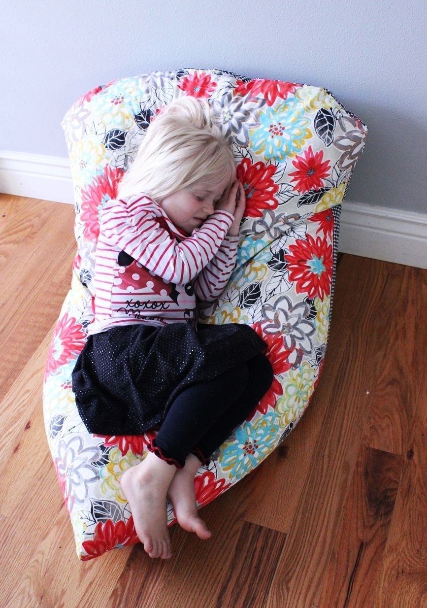 Best ideas about DIY Bean Bag Chair
. Save or Pin Super Simple DIY Kids Bean Bag Chair A Step by Step Tutorial Now.