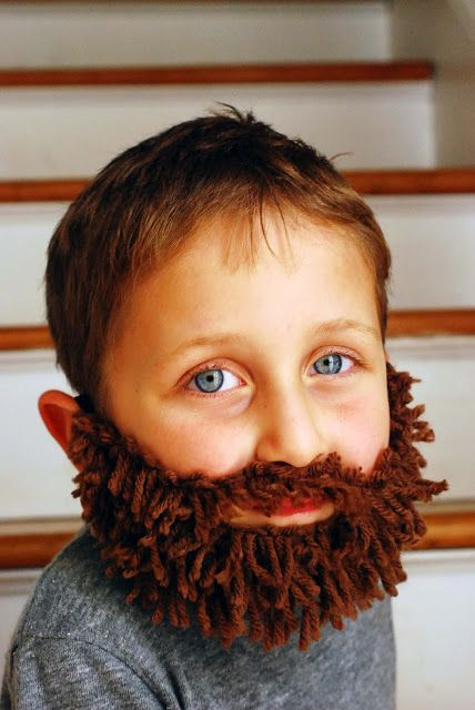 Best ideas about DIY Beard Costume
. Save or Pin Q made DIY Yarn Beard Boo Now.