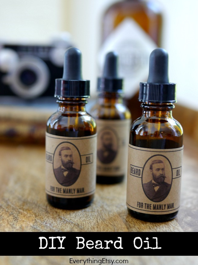 Best ideas about DIY Beard Oil
. Save or Pin DIY Beard Oil Gifts for Him–Free Printable Label Now.