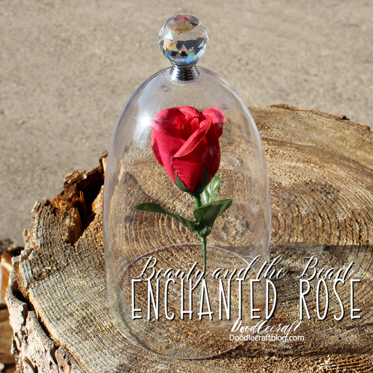 Best ideas about DIY Beauty And The Beast Rose
. Save or Pin Doodlecraft Beauty and the Beast Enchanted Rose in Cloche DIY Now.