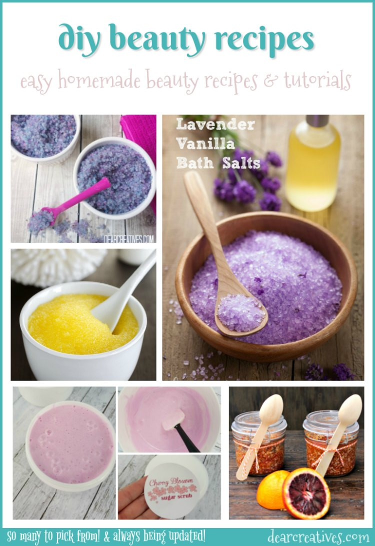 Best ideas about DIY Beauty Products
. Save or Pin DIY Beauty Recipes recipes tutorials for homemade beauty Now.