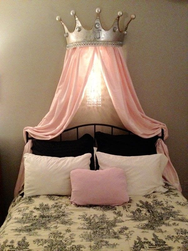 Best ideas about DIY Bed Crown
. Save or Pin Mop Bucket Bed Crown · How To Make A Bed Canopy · Home Now.