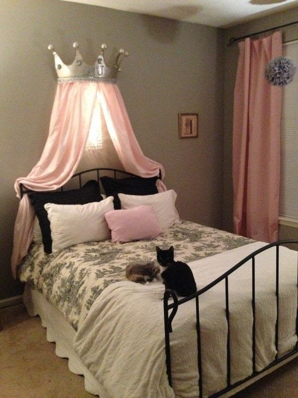 Best ideas about DIY Bed Crown
. Save or Pin Mop Bucket Bed Crown · How To Make A Bed Canopy · Home Now.
