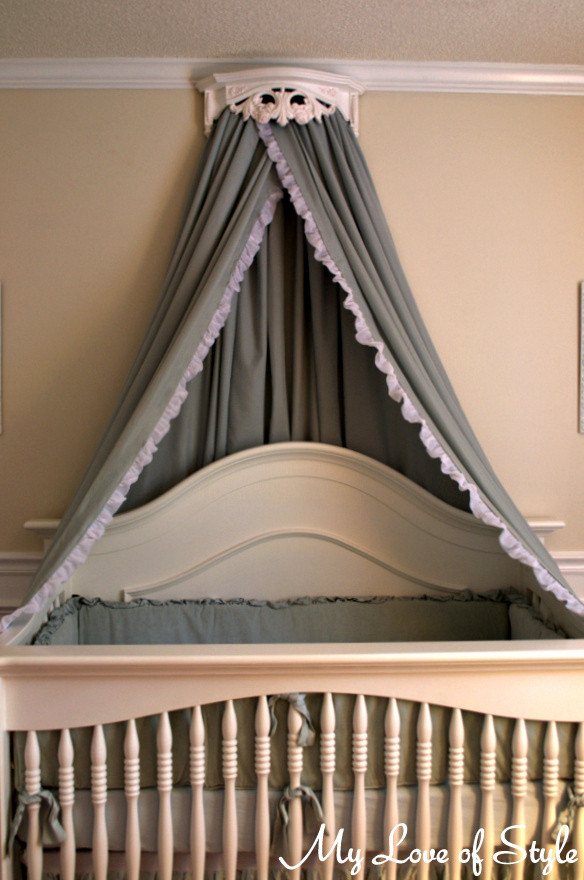Best ideas about DIY Bed Crown
. Save or Pin DIY Bed Crown & Crib Canopy Tutorial Now.