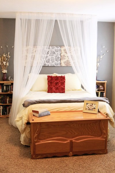 Best ideas about DIY Bed Curtain
. Save or Pin Romantic DIY Canopies on a Bud • The Bud Decorator Now.