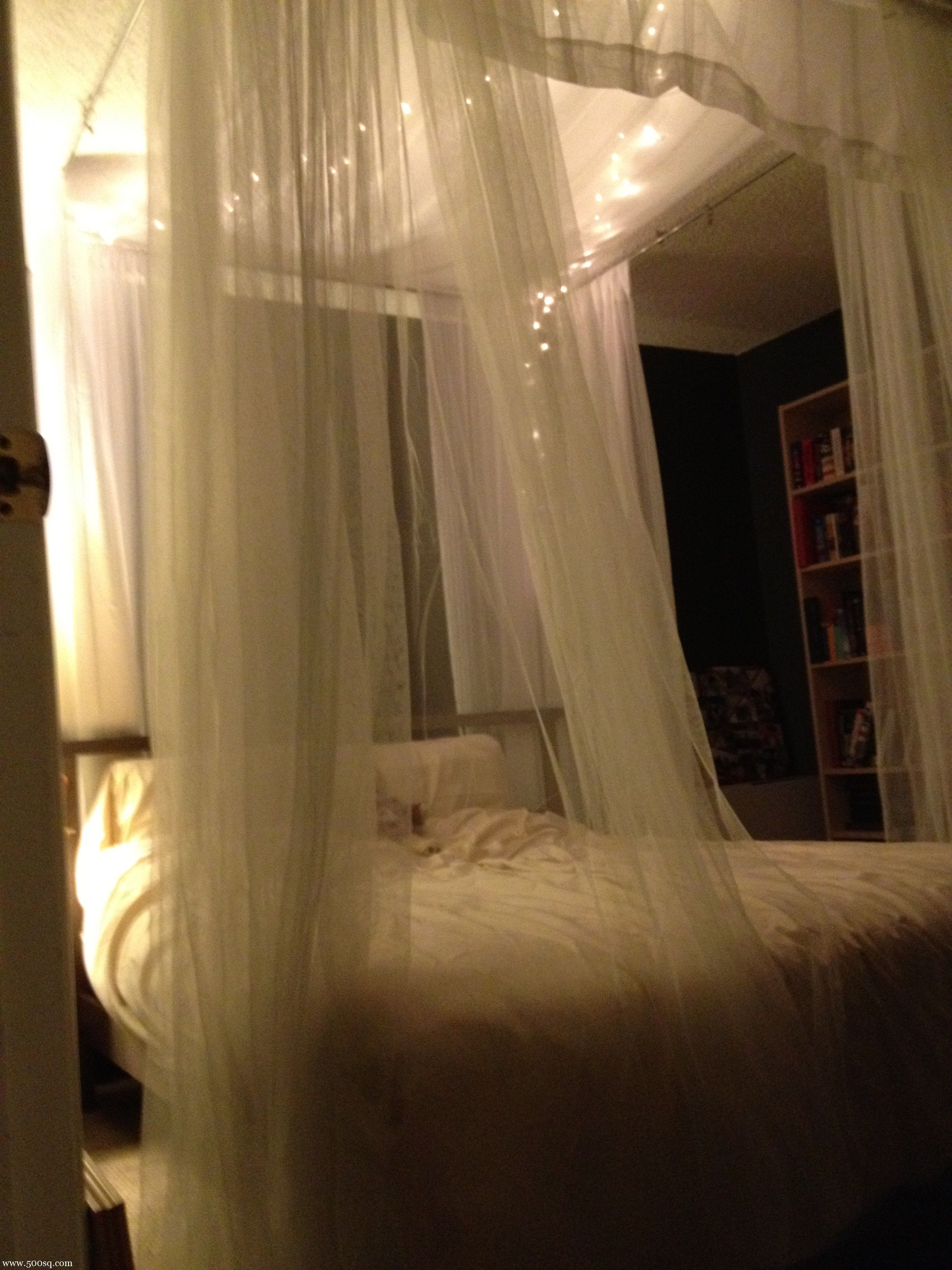 Best ideas about DIY Bed Curtains
. Save or Pin Faux Canopy Bed on Pinterest Now.