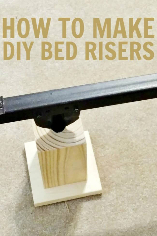 Best ideas about DIY Bed Riser
. Save or Pin How to make DIY bed risers Now.